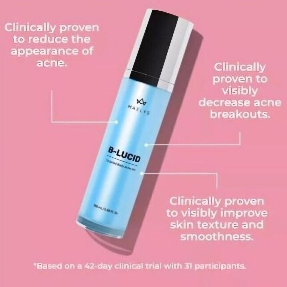 Maelys B-Lucid Acne Treatment Serum - Blue